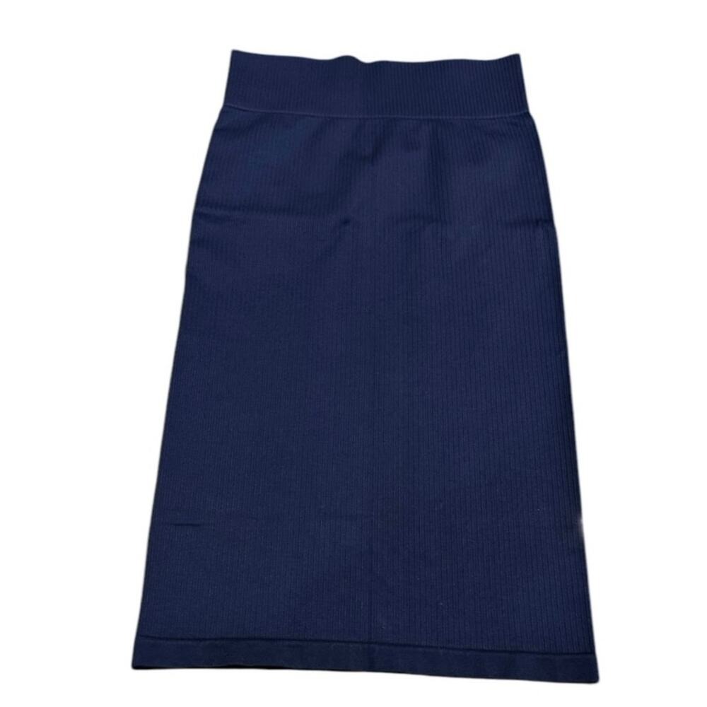 Balance Athletica The Linear Midi Skirt Sculpting Body Con Blue Size Small - Picture 2 of 6